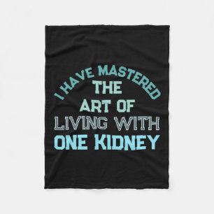 Organspender Transplantation Dialyse Nierenversage Fleecedecke