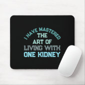 Organspender Transplantation Dialyse Nierenversage Mousepad (Mit Mouse)