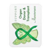 Organspender und Transplantatbildner Magnet (Vertikal)