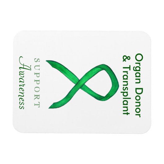 Organspender und Transplantatbildner Magnet (Horizontal)