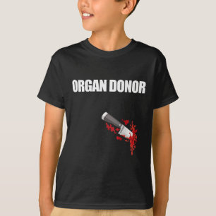 Organspenderspende Blut-Wunde Niere Meme auf Byck T-Shirt
