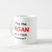 Organspieler Kaffeetasse (Vorderseite Links)