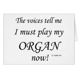 Organstimmen müssen spielen