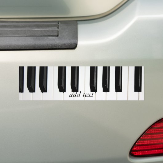 Organtastatur Autoaufkleber (Auf Auto)