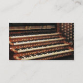 Organtastatur Visitenkarte (Rückseite)