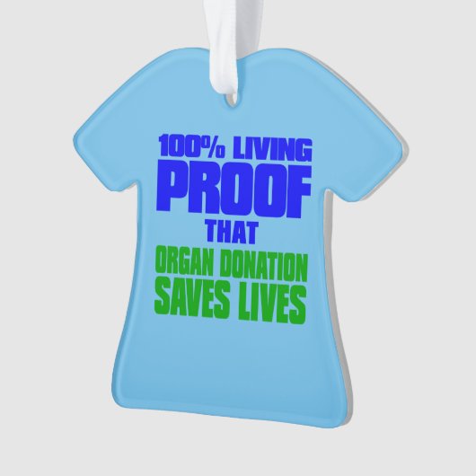 Organtransplantation Empfänger Ornament (Vorderseite)