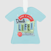 Organtransplantation Empfänger Ornament (Rückseite)