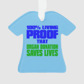 Organtransplantation Empfänger Ornament (Vorderseite)