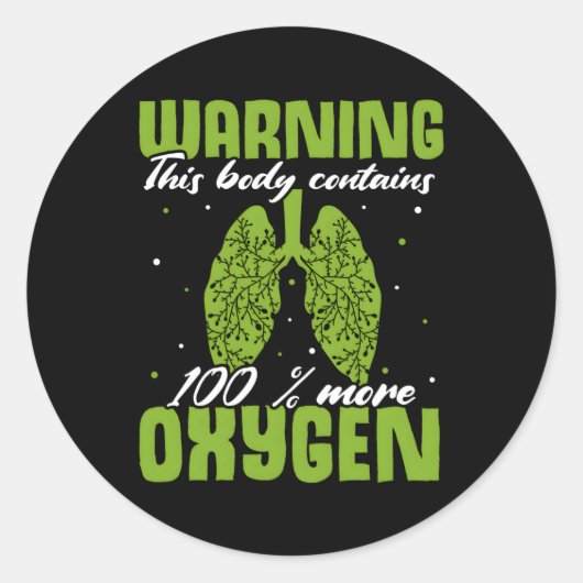 Organtransplantation Lung Transplantation Überlebe Runder Aufkleber (Vorderseite)