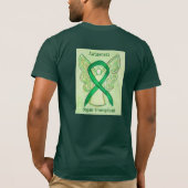 Organtransplantation Sensibilisierungskranke Angel T-Shirt (Rückseite)