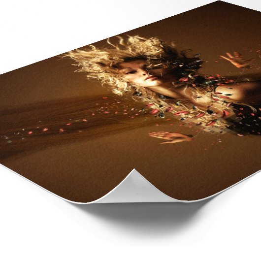 Orgasmus Poster (Ecke)