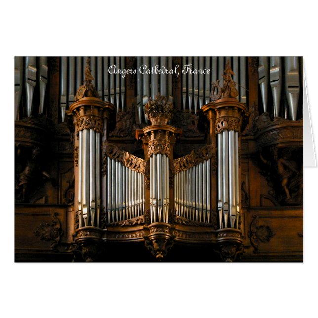 Orgel Angers, Frankreich (Vorderseite (Horizontal))