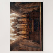 Orgel der gotischen Kirche Puzzle (Vertikal)