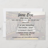 Orgel-Erwägung-Einladung Einladung (Rückseite)