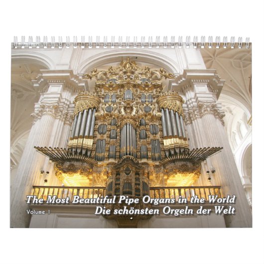 Orgel Kalendar - Die schönsten Orgeln der Welt Kalender (Titelbild)