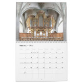 Orgel Kalendar - Die schönsten Orgeln der Welt Kalender (Feb 2027)