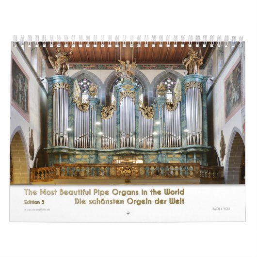 Orgel-Kalender - Musikkalender Kalender (Titelbild)