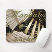 Orgel-Mauspad Mousepad (Mit Mouse)