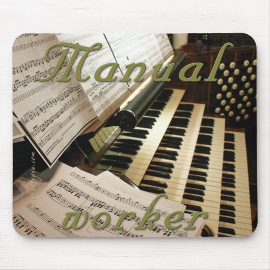Orgel-Mauspad Mousepad (Vorne)