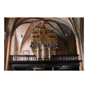 Orgel Pfarrkirche St. Wolfgang am Wolfgangsee Poster