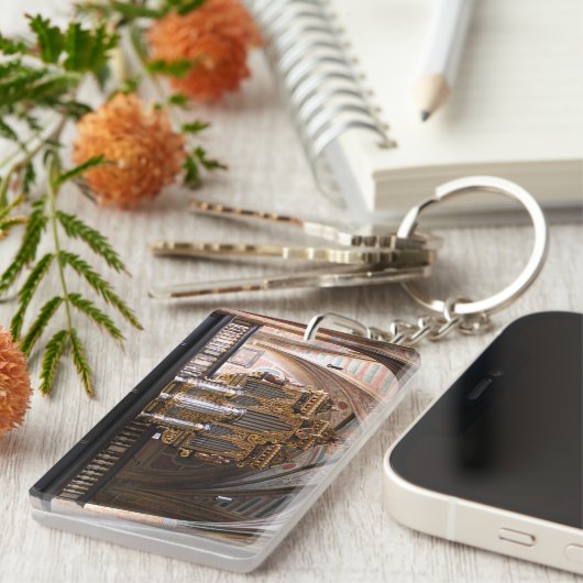 Orgel Pfarrkirche St. Wolfgang am Wolfgangsee Schlüsselanhänger (Vorderseite rechts)