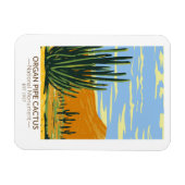 Orgel Pipe Cactus National Monument Arizona Magnet (Horizontal)