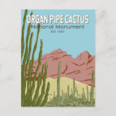 Orgel Pipe Cactus National Monument Arizona Postkarte (Vorderseite)