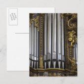 Orgel Postkarte (Vorne/Hinten)