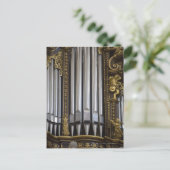 Orgel Postkarte (Stehend Vorderseite)