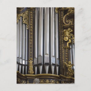 Orgel Postkarte