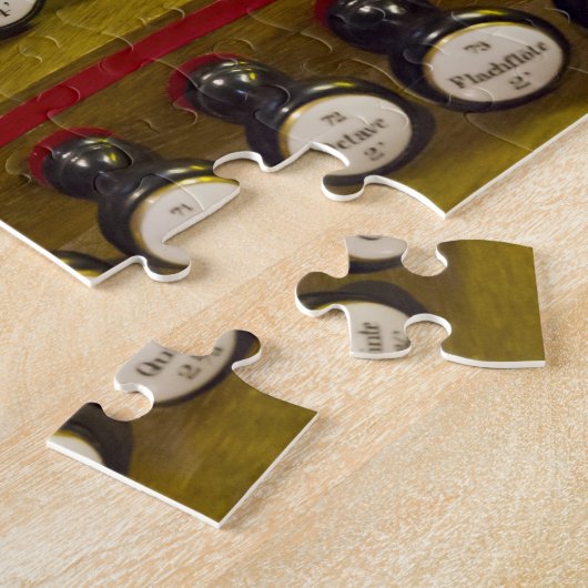 Orgel stoppt Puzzle in einer Dose (Seite)