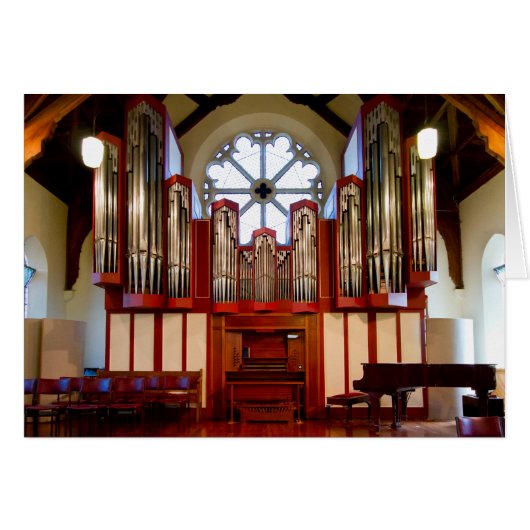 Orgel zerstört, Merivale, Christchurch (Vorderseite (Horizontal))