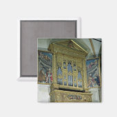 Orgelansicht, c.1590 magnet (Vorderseite/Rückseite)