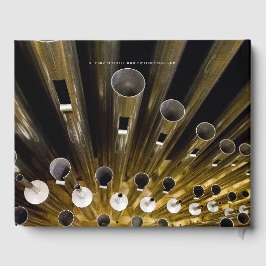 Orgelaufenthalt Gästebuch (Rückseite)