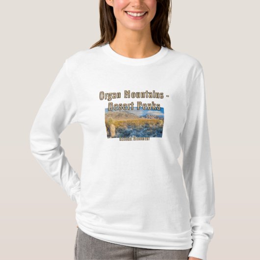 Orgelgebirge Wüstenspitzen T-Shirt (Vorderseite)