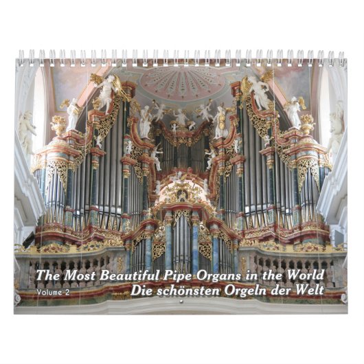 Orgelkalender - Die Orgeln der Welt Kalender (Titelbild)