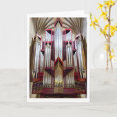 Orgelkarte der St. Giles Kathedrale (vertikal) Karte (Gelbe Blume)