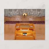 Orgelkonsole Postkarte (Vorderseite)