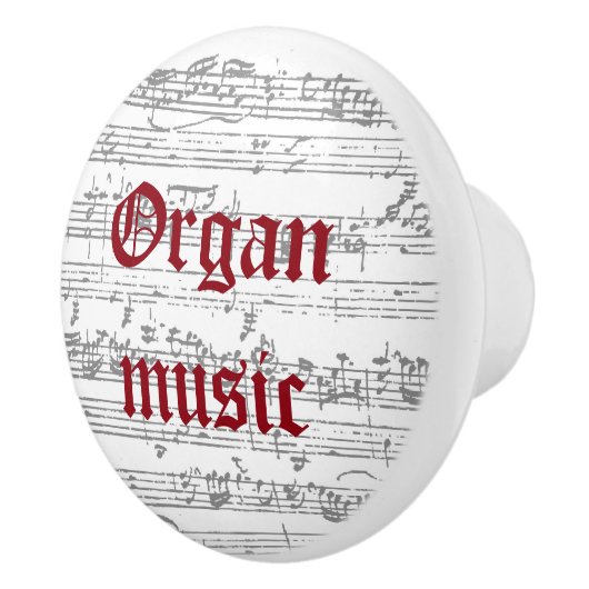 Orgelmusik-Keramik Keramikknauf (Rechts)
