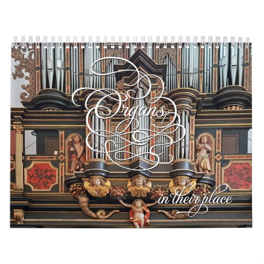 Orgeln an ihrem Ort - horizontaler Kalender (Titelbild)