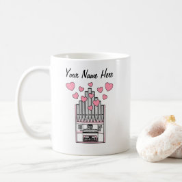 Orgelorgel Custom Wedding Tasse Organist Musiker