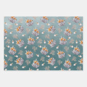 Orgelpfeife Korallenfisch unter einem tiefen Grüne Geschenkpapier Set (Vorderseite 3)