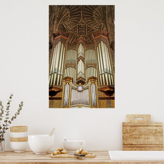 Orgelpfeifen (1) poster (Küche)