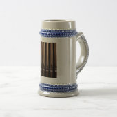 Orgelpfeifen Bierglas (VorderseiteRechts)