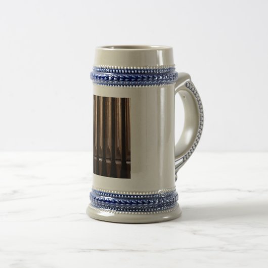 Orgelpfeifen Bierglas (VorderseiteRechts)