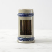 Orgelpfeifen Bierglas (Mittel)