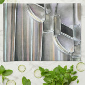 Orgelpfeifen Geschirrtuch (Gefaltet)