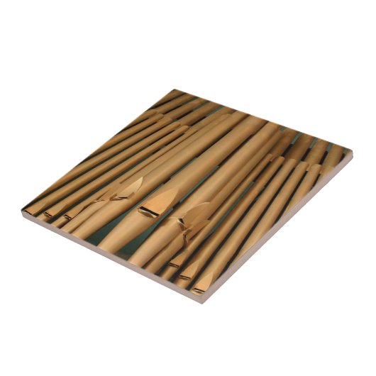 Orgelpfeifen - schlichte Fliese (Seite)