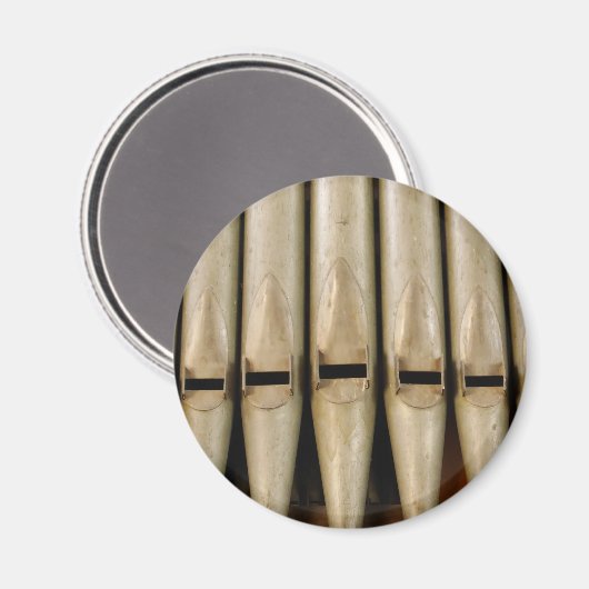 Orgelpipes Magnet (Vorderseite/Rückseite)