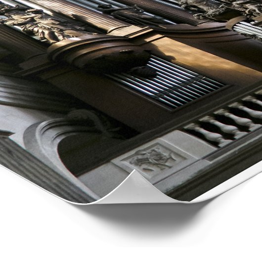 Orgelplakat Poster (Ecke)